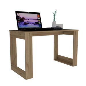 Escritorio Elora, Café claro, ideal para espacios de trabajo ZF