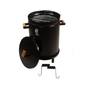 Barril Asador Ahumador Lamina de Hierro 10 libras