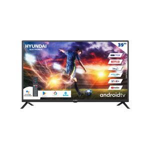 Televisor Hyundai 39" (101cm) HD Smart TV Negro HYLED399AIM