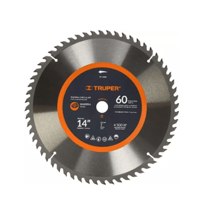 Disco Sierra Tungsteno 14"  60 Dientes Truper