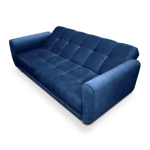 Sofa Cama Comfort Sistema clic clac en azul electrico