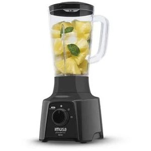Licuadora Imusa Power Mix Plus 2V Gris Ref Lm281b5