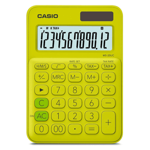Calculadora Basica Casio MS-20UC-YG