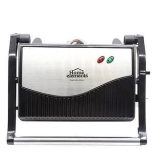 Grill Asador Parrillas 2 En 1 Panini Copper Home Elements