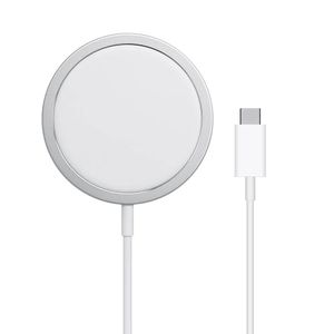 Cargador MagSafe Inalámbrico Magnético Para iPhone Blanco