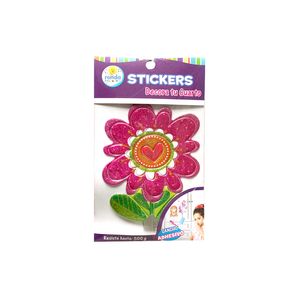 STICKERS DECORABLE PUERTA FLOR