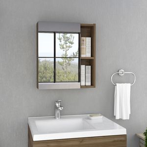 Mueble para Microondas Cocina Ferradura Bertolini Color Blanco y Bellota
