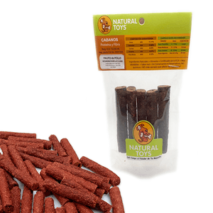 PALITO CABANO de POLLO NATURAL DESHIDRATADO (Para Perros) 80 GR