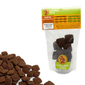 BROWNIES de PROTEINA Y FIBRA NATURAL (Para Perros) 80 GR