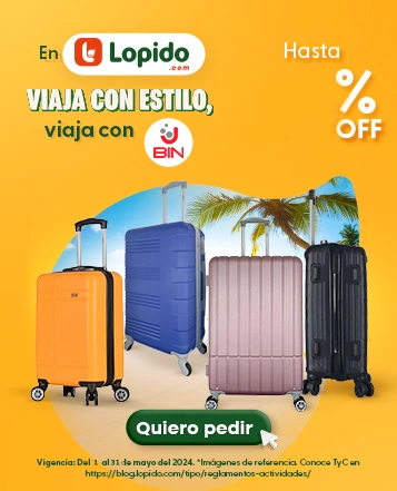 maletas para viajes y maletas cabina en oferta bin colombia 