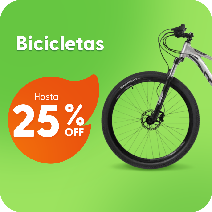 bicicletas en oferta 25% dcto 