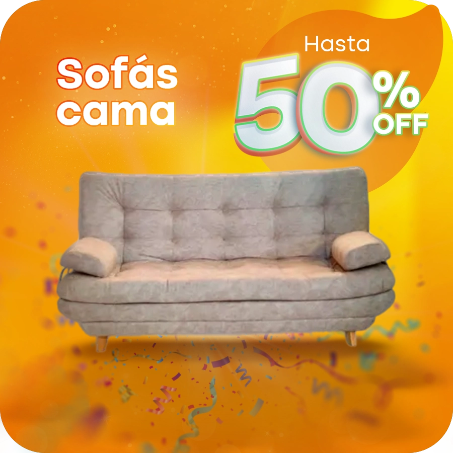 Aniversario Lopido, hasta 50% en sofacamas