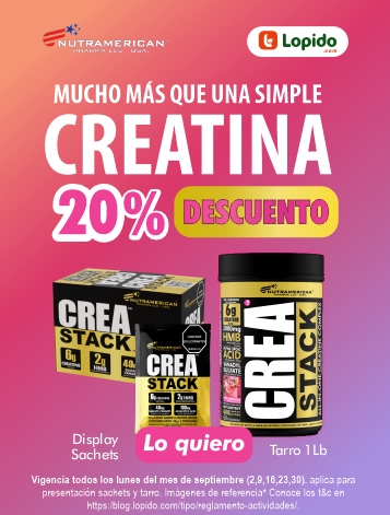 descuentos imperdibles  Crea Stack  hasta 20% 